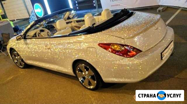 Аренда прокат красивого авто. Кабриолет в стразах Севастополь - изображение 1