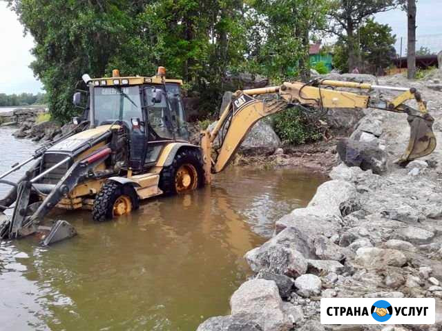 Экскаватор погрузчик в аренду Выборг - изображение 1