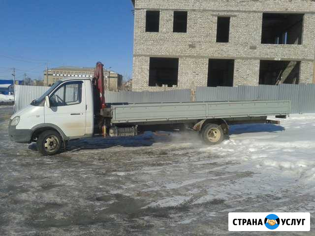 Грузоперевозки, Манипулятор, Газель 6 метров Камышин - изображение 1