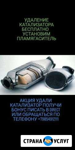 Удаление катализатора Ставрополь - изображение 1