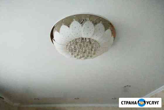 Натяжные потолки-установка,слив и просушка воды Саратов