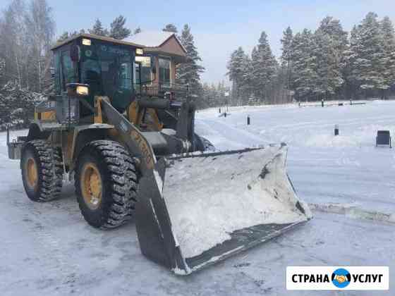 Фронтальный погрузчик. Чистка снега. Вывоз мусора Первоуральск