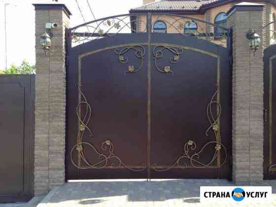 Покраска ворот Ростов-на-Дону