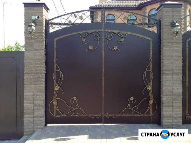 Покраска ворот Ростов-на-Дону - изображение 1