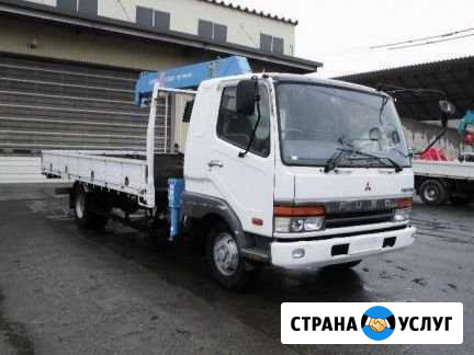 Манипулятор грузоперевозки аренда крана автокран с Санкт-Петербург - изображение 1