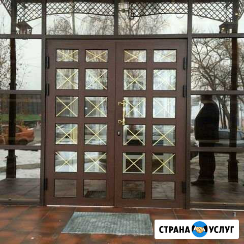 Дверь пластик аллюминий в короткие сроки Красноярск - изображение 1