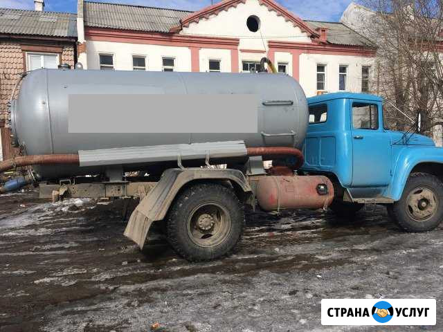 Услуги вакуумки. Откачка выгребных ям. 7 кубов Улан-Удэ - изображение 1