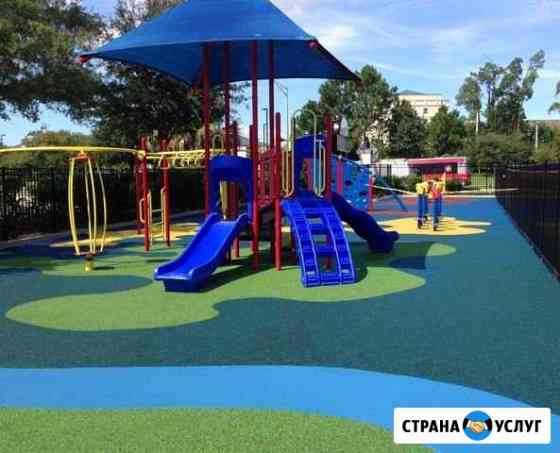 Резиновое покрытие, резиновая плитка Одинцово