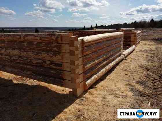 Изготовление срубов бань Тоншалово