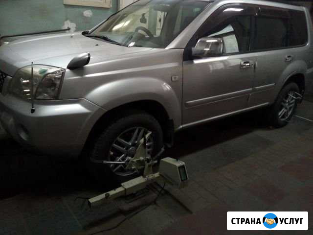 Развал - схождение колес автомобилей Минусинск - изображение 1
