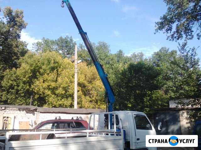 Грузоперевозки кран 1т,борт 1,5 т, вездеход самосв Самара - изображение 1