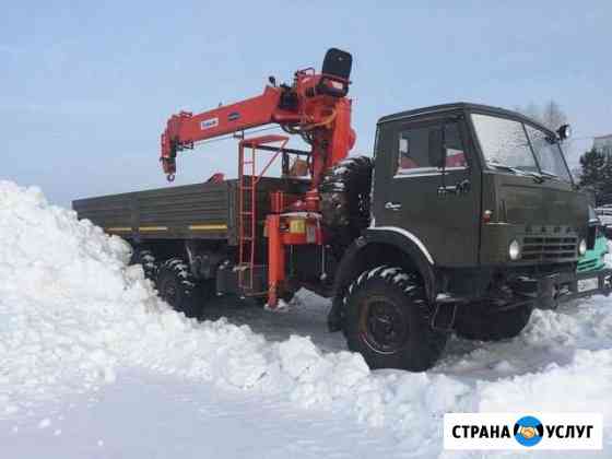 Манипулятор на базе Камаза вездехода Прокопьевск