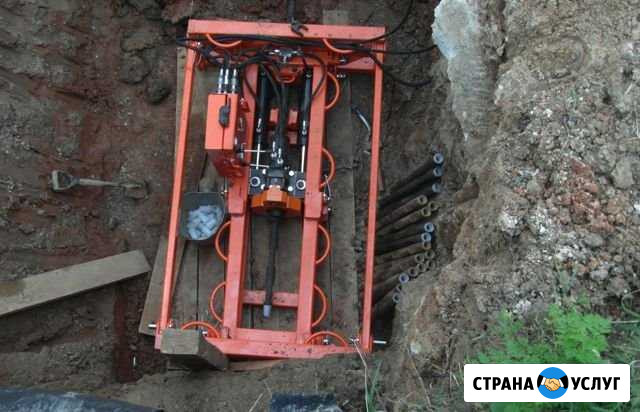 Гнб бурение. прокол под дорогой для коммуникаций Истра - изображение 1