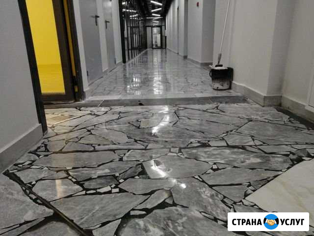 Полировка мрамора, шлифовка и кристаллизация Пенза - изображение 1