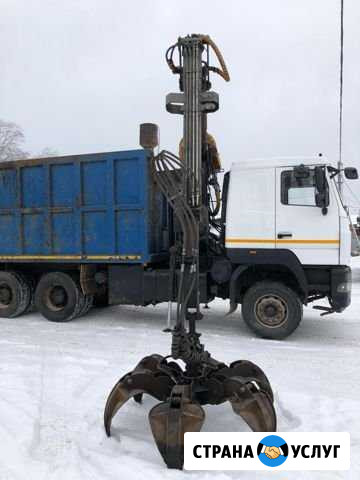 Аренда услуги ломовоза с манипулятором Нижневартовск - изображение 1