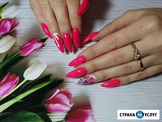 Наращивание ногтей, покрытие гель лаком Белгород - изображение 1