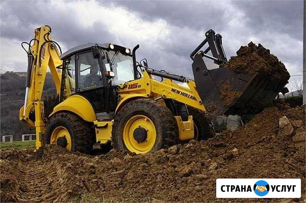 Услуги экскаватора-погрузчика Орёл - изображение 1