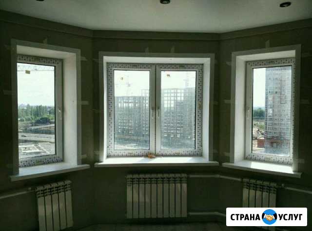 Установка откосов на окна: Сэндвич, Металлические Липецк - изображение 1