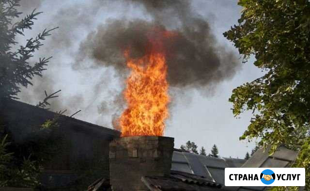 Вакуумная чистка дымоходов, без разбора печи Троицк - изображение 1