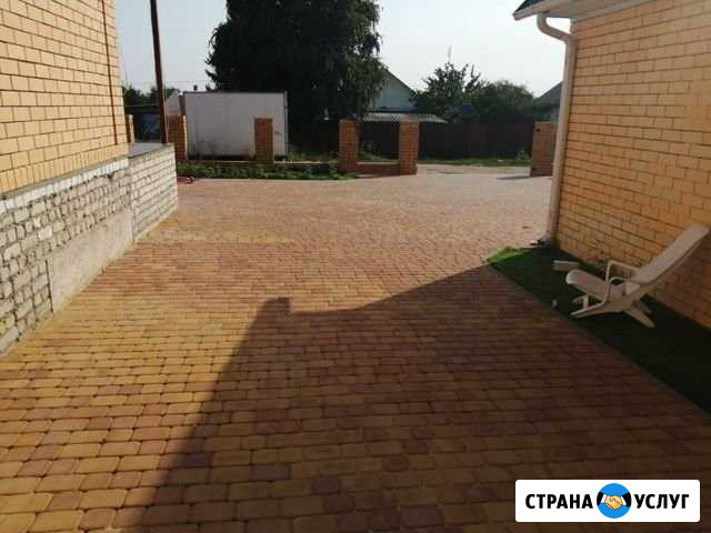 Ложим тратуарную плитку Нововоронеж - изображение 1