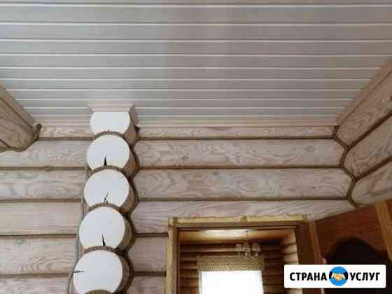 Герметизация,шлифовка,конопатка и покраска срубов Набережные Челны
