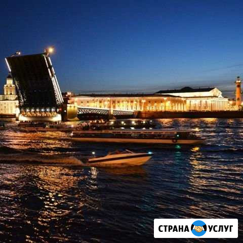 Прокат аренда катера без капитана на развод мостов Санкт-Петербург - изображение 1
