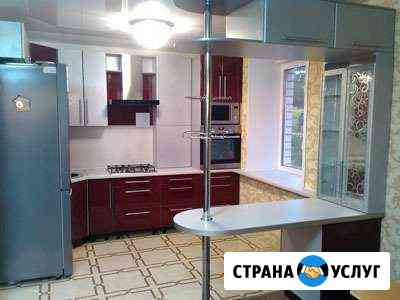 Кухня на заказ с фасадами в пластике Нижний Новгород