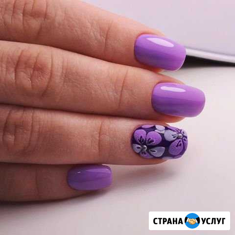 Маникюр с покрытием гель - лак Тула - изображение 1