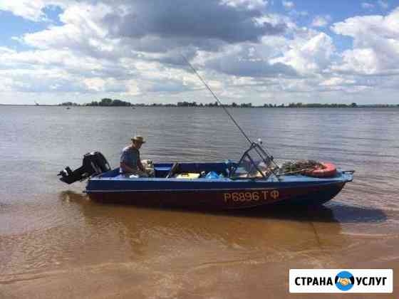 Казанка 5м.Аренда катера Рыбная Слобода