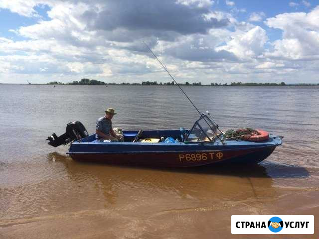Казанка 5м.Аренда катера Рыбная Слобода - изображение 1