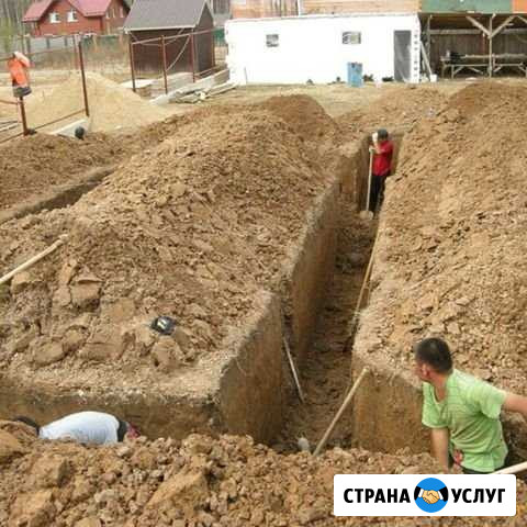 Копка траншеи.,демонтаж строений Обнинск - изображение 1