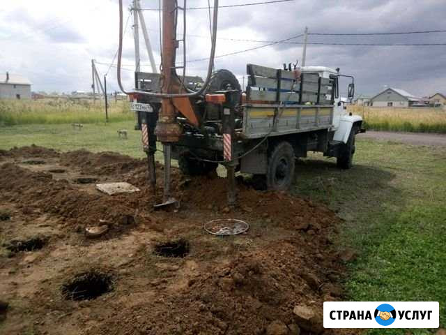 Ямобур. Услуги ямобура. бурение свай,газ бкм317 бу Липецк - изображение 1