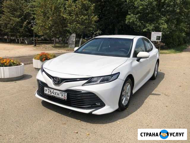 Прокат Аренда Toyota Camry Белореченск - изображение 1