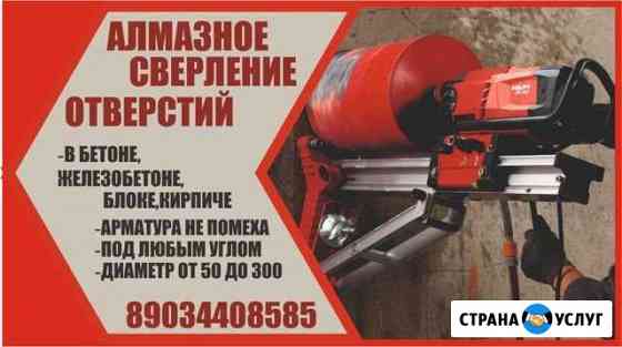 Алмазное бурение Благодарный