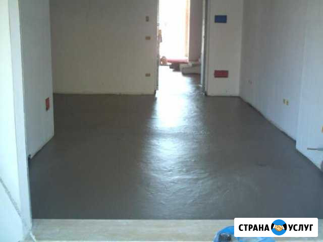 Черновая стяжка пола из монолитного пенобетона Белгород - изображение 1