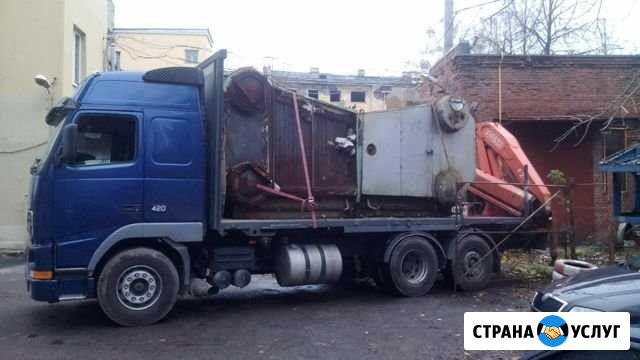 Аренда манипулятора, заказ манипулятора,вывоз,пере Колпино - изображение 1