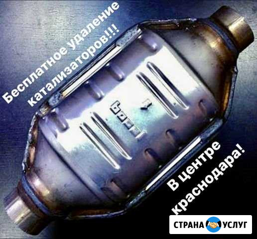 Удаление катализатора(сажевого) бесплатно, ремонт Краснодар - изображение 1