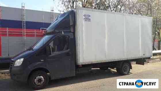 Грузоперевозки, переезд, доставка газель 5метров Москва