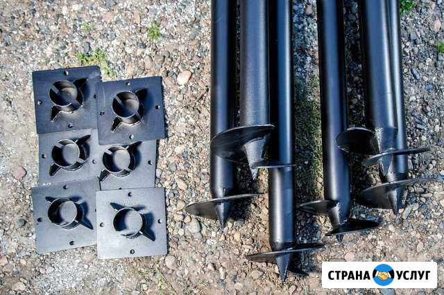 Винтовые сваи. Фундамент. Заборы. Доставка. Монтаж Ропша - изображение 1