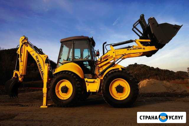 Аренда Экскаватора Погрузчика NEW holland Кострома - изображение 1