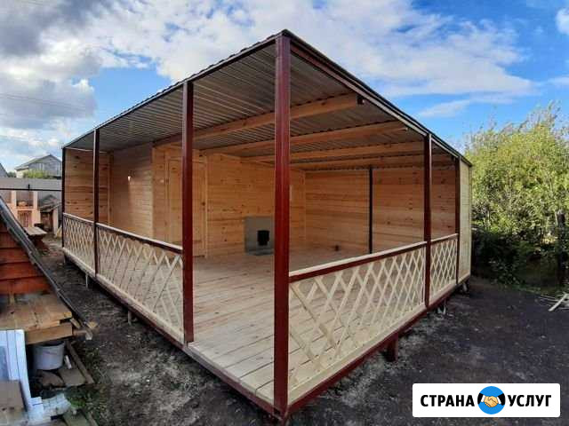 Строительство бани, беседки Челябинск - изображение 1