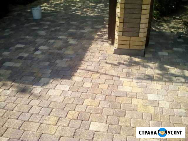 Укладка тротуарной плитки и брусчатки качественно Красногвардейское - изображение 1