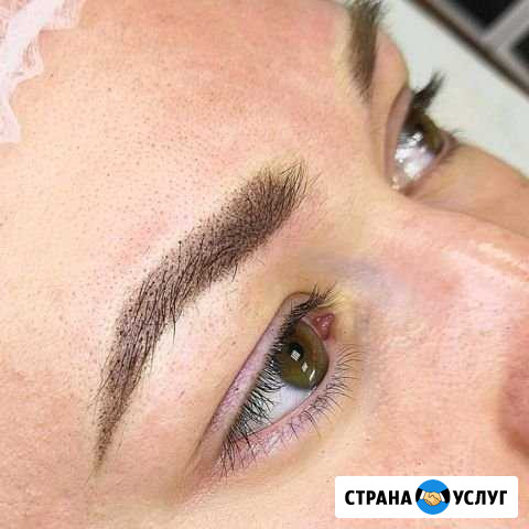 Перманентный макияж Татуаж пудровые брови Краснокамск - изображение 1
