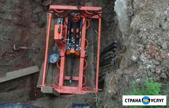 Гнб бурение. прокол под дорогой Алексин