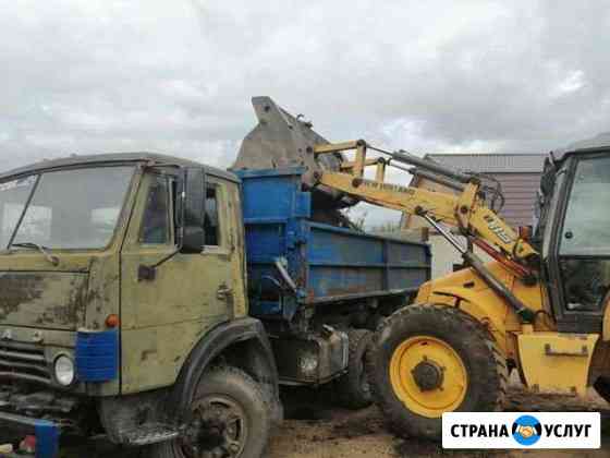 Услуги самосвал 5-10 тонн. Боковая разгрузка Миасс