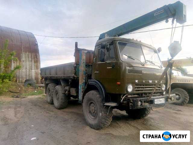 Услуги манипулятора, экскаватор-погрузчика, кран Тюмень - изображение 1
