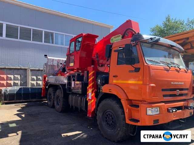 Аренда автовышки вездеход 45м Москва - изображение 1