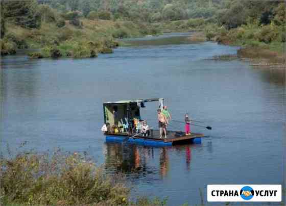 Плот. Сплав на плоту Троицк