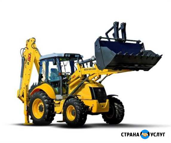 Услуги экскаватора-погрузчика и фронтального погру Тутаев - изображение 1