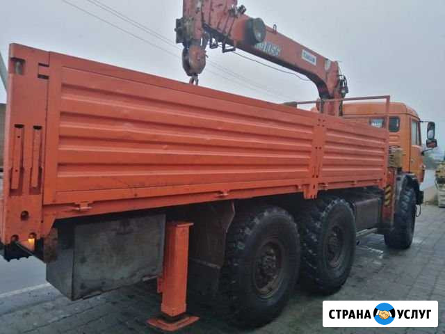 Услуги Кран-манипулятор камаз вездеход,Стрела 5т Пенза - изображение 1